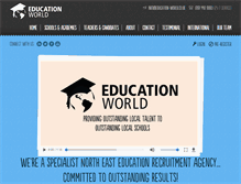 Tablet Screenshot of education-world.co.uk